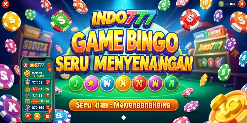 Screenshot gameplay INDO777 menampilkan keseruan permainan Bingo.