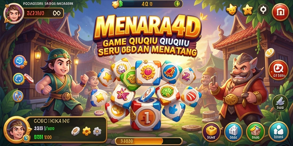 Gameplay QiuQiu yang menarik dan penuh tantangan di MENARA4D.