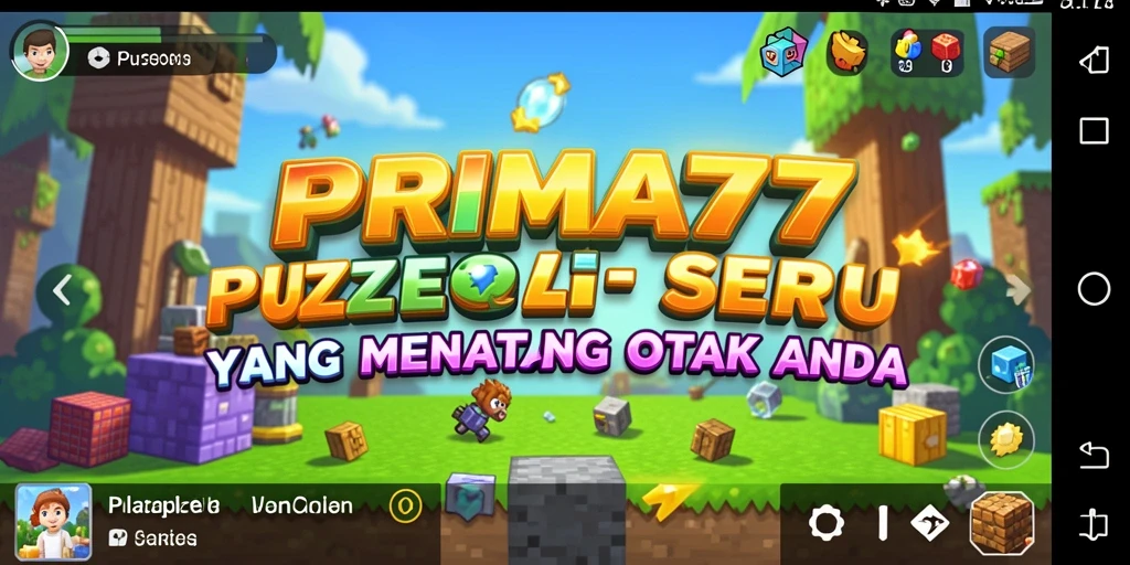 Screenshot gameplay <strong>PRIMA77</strong> yang menampilkan tantangan puzzle menarik.