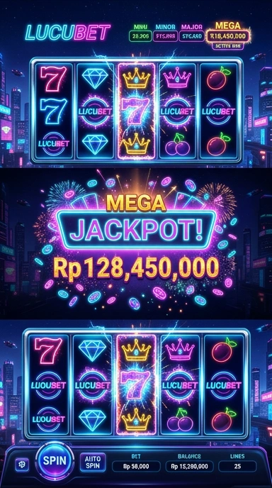 Proses unduhan aplikasi lucubet yang mudah dan cepat.